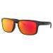 Okulary przeciwsłoneczne Oakley Holbrook Matte Black Prizm Ruby