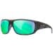 Okulary taktyczne Wiley X Omega - Captivate Polarized Green Mirror/Kryptek Neptune