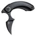 Nóż składany Bestech Knives Strelit - Black Stonewash/ Black Titanium - Carbon Fiber