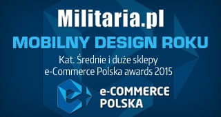 Nagroda Militaria.pl - mobilny design roku
